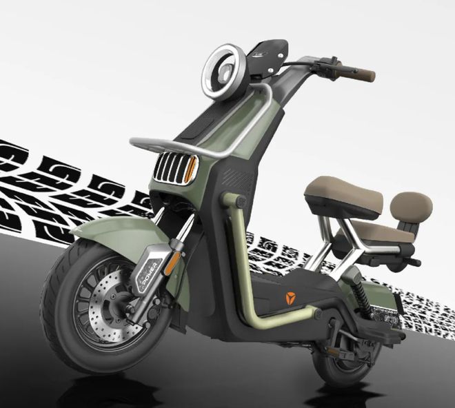 雅迪新品电动车B70-H配48V石墨烯电池充电少更能跑！(图1)